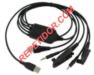 KIT PROGRAMACION UNIVERSAL RIBLESS USB PARA EQUIPOS MOTOROLA Y ICOM